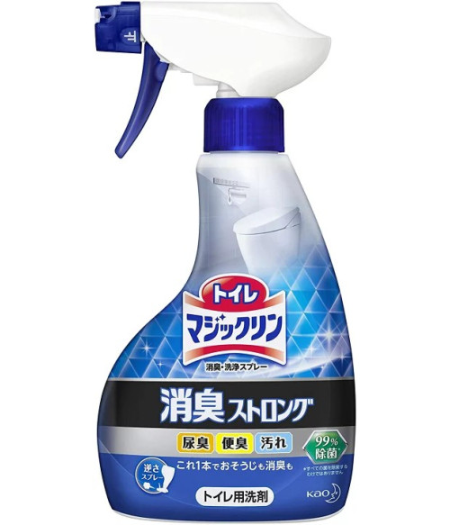 KAO Magiclean Toilet Deodorant and Cleaning Spray (Mint), 400 ml KAO Magiclean Toilet Deodorant and Cleaning Spray (Mint), 400 ml